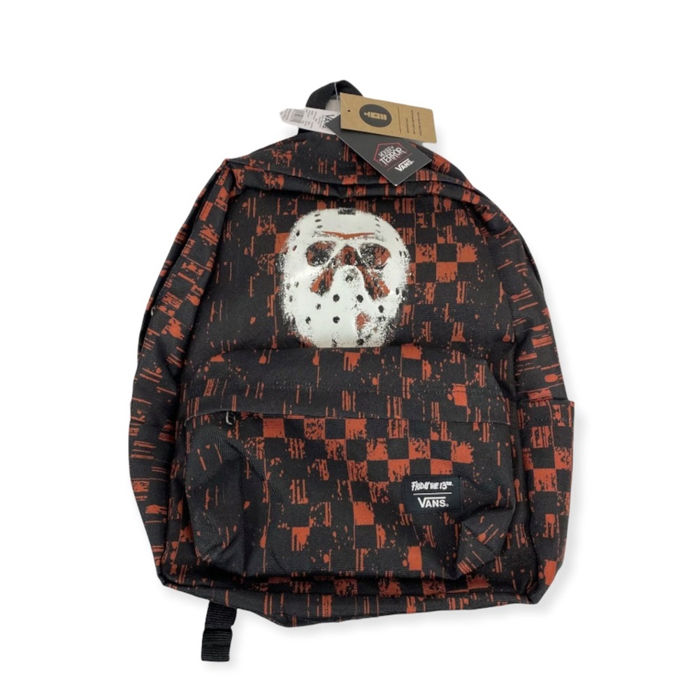 VANS x Friday the 13TH Old Skool Backpack House Of Terror Collaboration